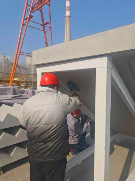 預制構件預制樓梯檢測